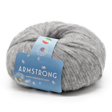 Armstrong baby alpaca lana soffilo gomitolo 50g Grigio