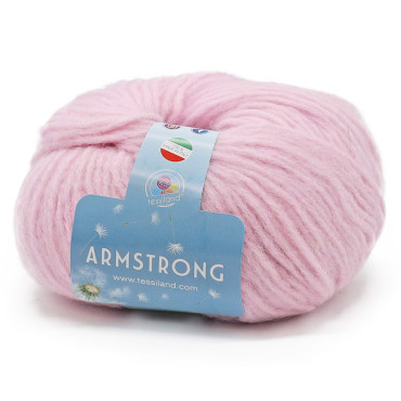 Armstrong baby alpaca lana soffilo gomitolo 50g Rosa