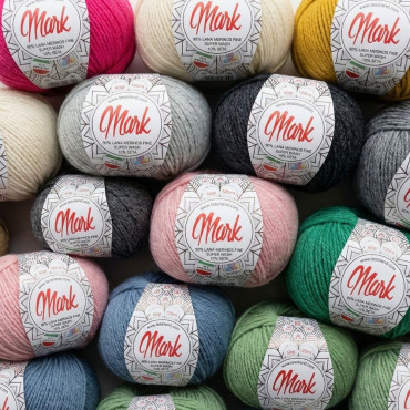 Mark lana merino seta gomitolo 50g
