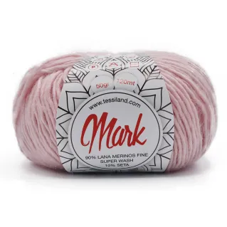 Mark laine mérinos soie pelote 50g Cipria