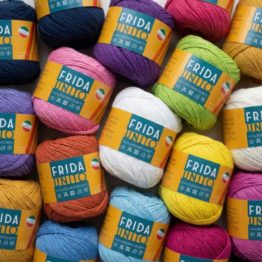 Frida misto cotone leggero gomitolo 50g