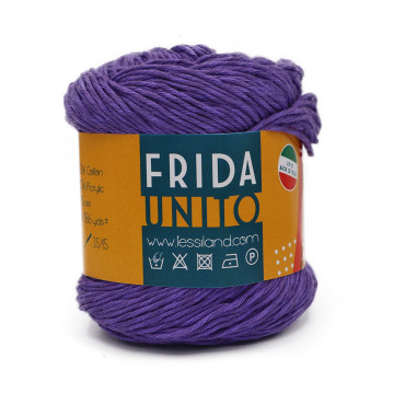 Frida lightweight cotton blend ball 50g Lilla