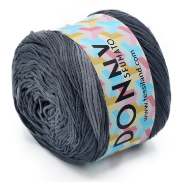 DonnySfumato puro cotone sfumato cake 150g Carbone
