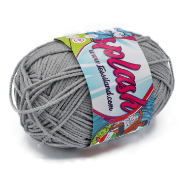 Splash microfibra per costumi da bagno gomitolo 50g Argento