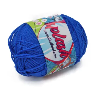 Splash microfibra para trajes de baño ovillo 50g Blu