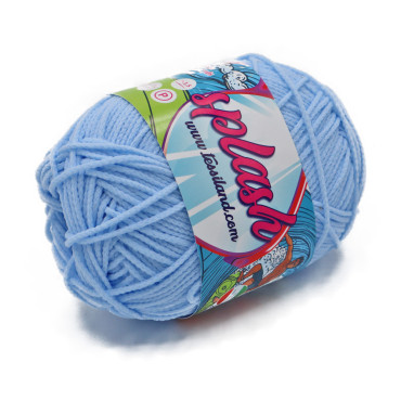 Splash microfibra per costumi da bagno gomitolo 50g Celeste