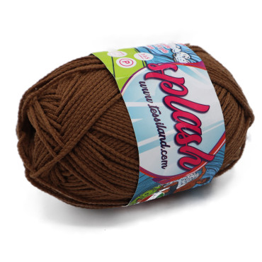 Splash microfibra per costumi da bagno gomitolo 50g Tabacco