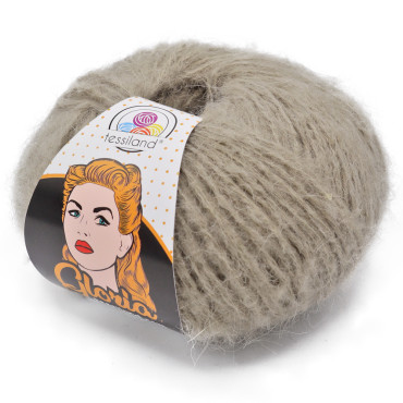 Gloria misto alpaca gomitolo 50g Beige
