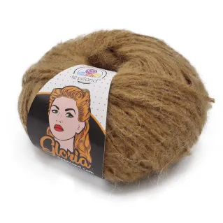 Gloria mezcla alpaca ovillo 50g Camel