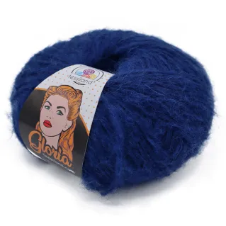 Gloria alpaca blend yarn ball 50g Navy