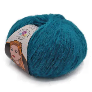 Gloria alpaca blend yarn ball 50g Petrolio