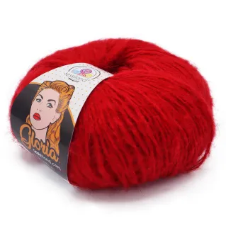 Gloria mélange alpaga pelote 50g Rouge