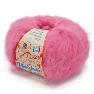 Hendrix Brushed Wool Viscose Blend Ball 50g Pink