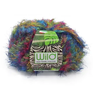 Wild viscose blend shaded fur effect ball 50g Paradiso