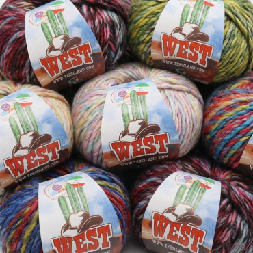 West misto lana sfumato melange gomitolo 100g