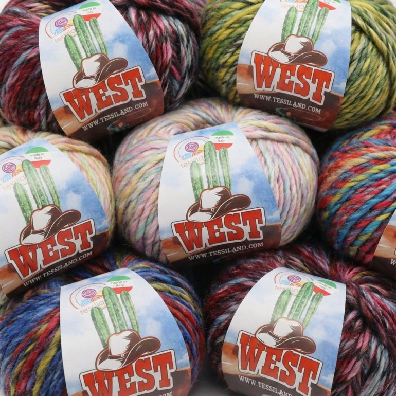 West misto lana sfumato melange gomitolo 100g