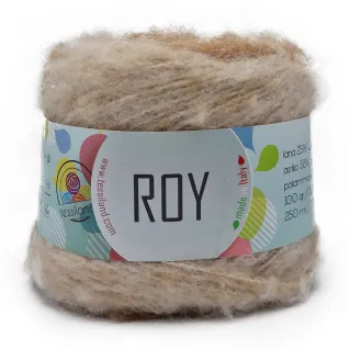 Roy Brushed Wool Blend Gradient Cake 100g Beige