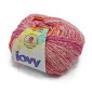 Jovy puro cotone sfumato fiammato gomitolo 50g