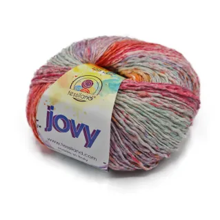 Jovy puro cotone sfumato fiammato gomitolo 50g
