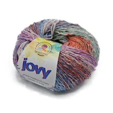 Jovy puro cotone sfumato fiammato gomitolo 50g Eclettico