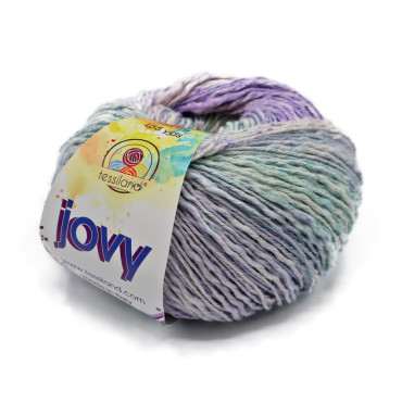 Jovy puro cotone sfumato fiammato gomitolo 50g Prezioso