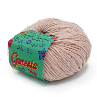 Genesis cotone e seta gomitolo 50 Cipria