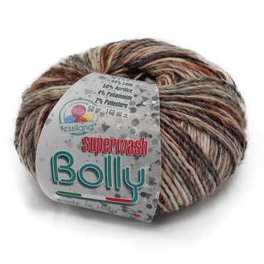 Bolly misto lana superwash sfumato gomitolo 50g Canyon