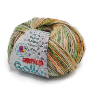 Bolly mélange laine superwash dégradé pelote 50g Steppa
