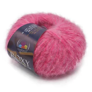 Roxy mezcla lana viscosa efecto luminoso ovillo 50g Pink