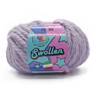 Swollen mezcla de lana chunky ovillo 100g Lilla