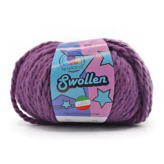 Swollen mezcla de lana chunky ovillo 100g Violetta