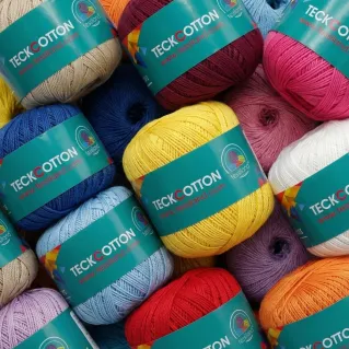Teck Cotton acrilico top quality extrafine gomitolo 50g