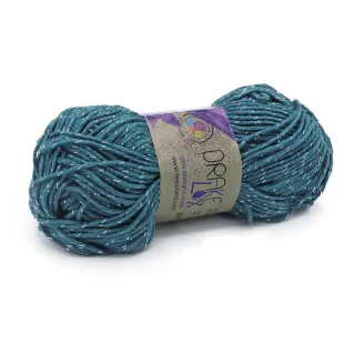 Drakelux coton écologique recyclé lurex pelote 50g Jeans