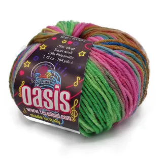 Oasis mélange laine vierge dégradée pelote 50g Belarus