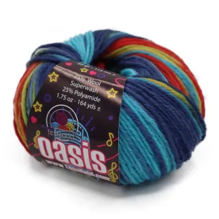 Oasis mezcla de lana virgen degradada ovillo 50g Nederland