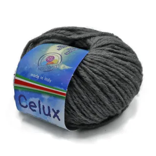 Celux mezcla lana lurex ovillo 50g Gris