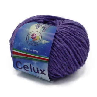 Celux mezcla lana lurex ovillo 50g Viola