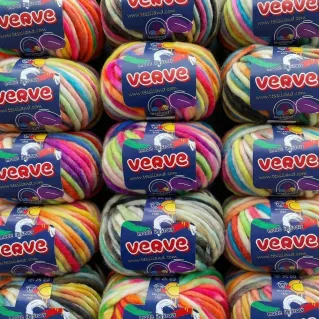 Verve pura lana stoppino sfumato gomitolo 100g
