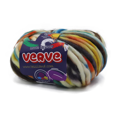 Verve pura lana stoppino sfumato gomitolo 100g Fablik
