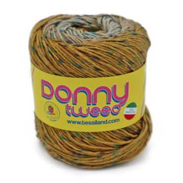 DonnyTweed puro algodón n3 efecto tweed ovillo 100g Casual