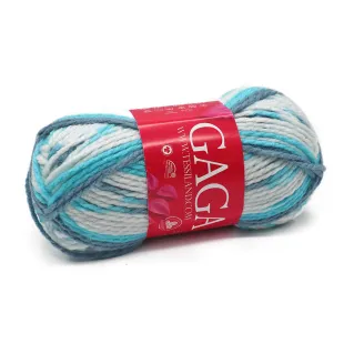 Gaga acrylic top quality planned pooling yarn ball 100g Pacifico