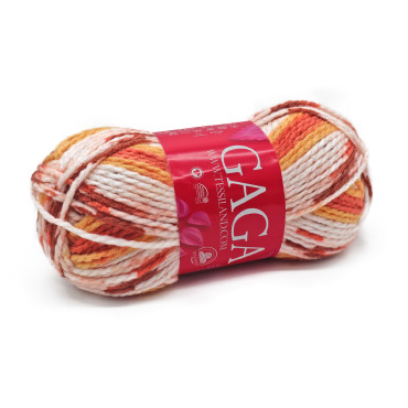 Gaga acrilico top quality planned pooling gomitolo 100g Solare