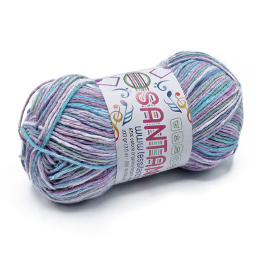 Santana misto cotone sfumato gomitolo 100g Curacao