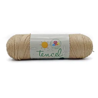 Pure Tencel Lyocell eco-friendly yarn ball 200g Beige