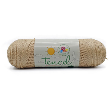Tencel puro lyocell ecosostenibile gomitolo 200g Beige