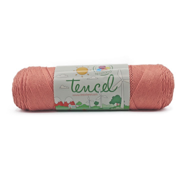 Tencel puro lyocell ecosostenibile gomitolo 200g Cipria