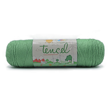 Tencel puro lyocell ecosostenibile gomitolo 200g Salvia