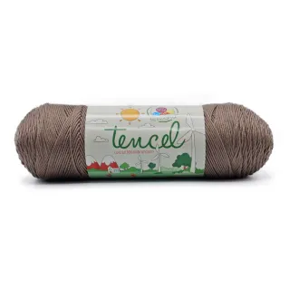 Pure Tencel Lyocell eco-friendly yarn ball 200g Tortora