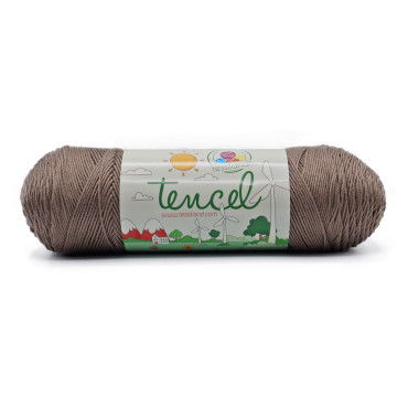 Tencel puro lyocell ecosostenibile gomitolo 200g Tortora