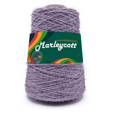 MarleyCott misto cotone e fibra metallica rocca 250g Glicine glicine